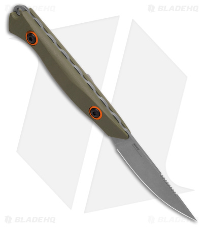 Benchmade Flyway Fixed Blade Hunting Knife OD Green G-10 (2.7" Satin) 15700-01