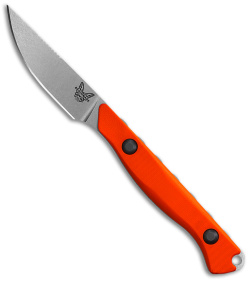 Benchmade Flyway Fixed Blade Hunting Knife  Orange G-10 (2.7&quot; Satin) 15700 | 148609