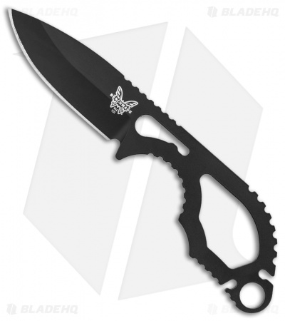 Benchmade Follow-Up Fixed Blade Knife Black (2.6" Black) 101BK