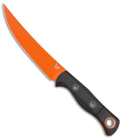 Benchmade Meatcrafter Hunting Fixed Blade Knife CF (6.1&quot; Orange) 15500OR-2 | 149158