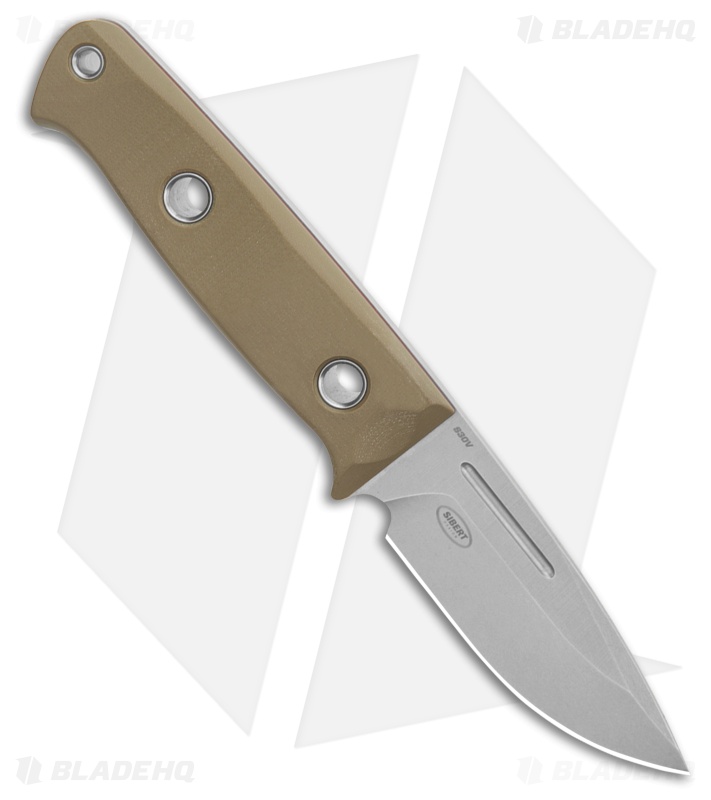 Benchmade Mini Bushcrafter Fixed Blade Knife OD Green G-10 (3.4" SW) 165-1