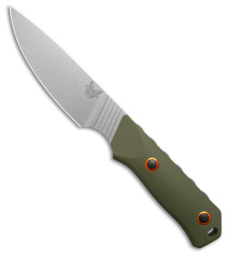 Benchmade Raghorn Hunting Fixed Blade Knife OD Green G-10 (4" SW) 15600-01