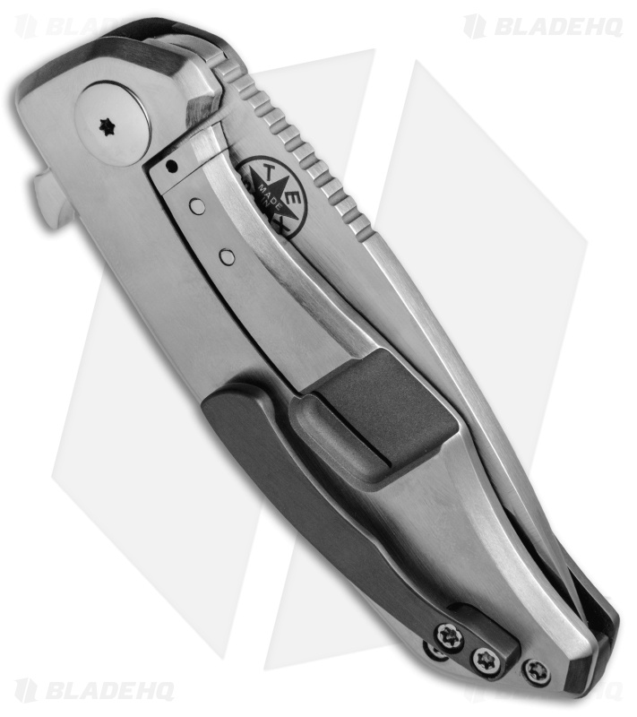 Robert Oldaker Blades ROB Gladius Frame Lock Knife Zirc/Ti (3.375" Satin)