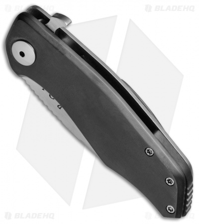 Robert Oldaker Blades ROB Gladius Frame Lock Knife Zirc/Ti (3.375" Satin)