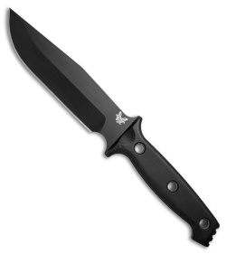 Benchmade Sibert Arvensis Knife Black G-10 (6.44" Black) 119BK