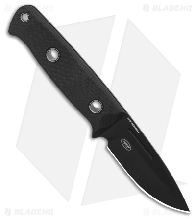 Benchmade Mini Bushcrafter Fixed Blade Knife Carbon Fiber (3.4" Black) 165BK