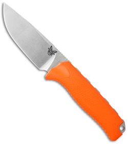 Benchmade Steep Country Knife Orange (3.5" Stonewash) 15008-ORG