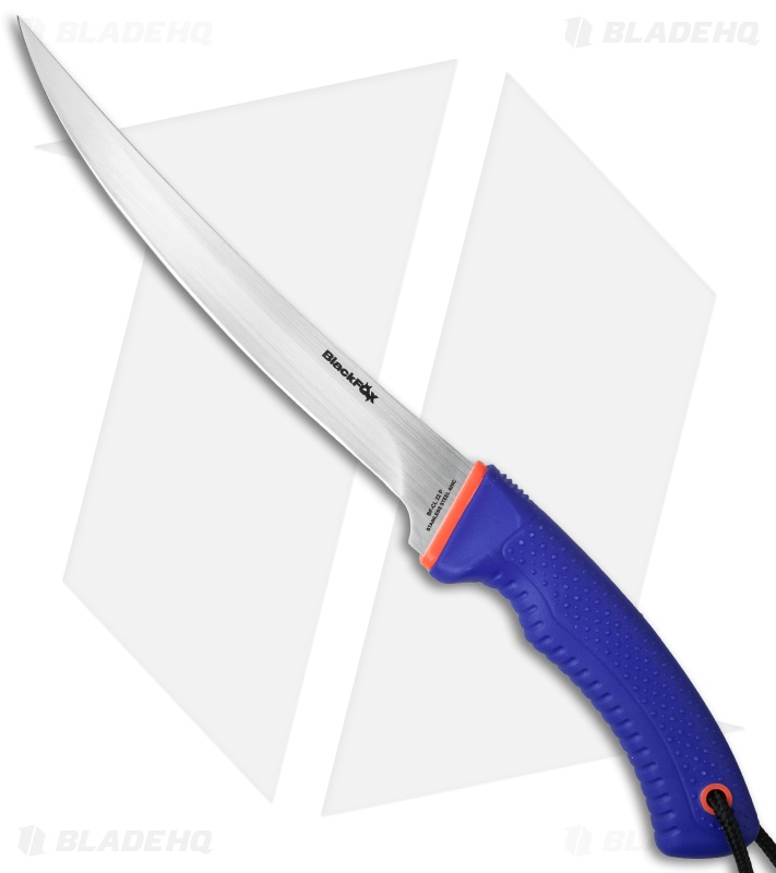 BlackFox Filetti Fixed Blade Knife (8.5" Satin) BF-CL22P