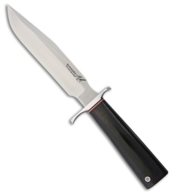 Blackjack Classic Model 7 Fixed Blade Knife Black Micarta (7" Satin CPM-3V) 