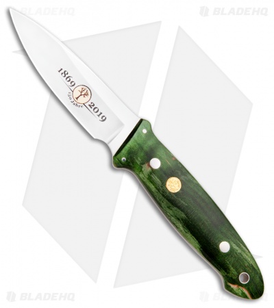 Boker Burnley Cub 150th Anniversary Fixed Blade Curly Birch (3.3