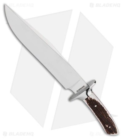 Boker Arbolito Toro HX Fixed Blade Knife Red Stag (9.25" Satin) 02BA595HX