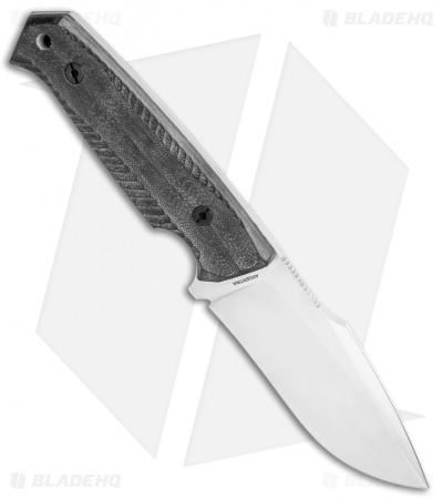 Boker Arbolito Bison Fixed Blade Knife Black G-10 (4.1" Satin) 02BA402