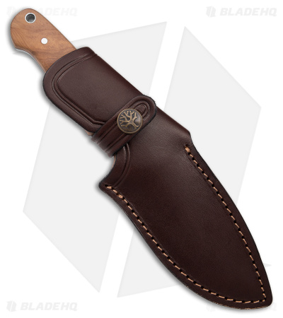 Boker Arbolito Vultur Fixed Blade Knife Olive Wood (3.9" Satin) 02BA415