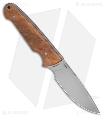 Boker Arbolito Vultur Fixed Blade Knife Olive Wood (3.9" Satin) 02BA415