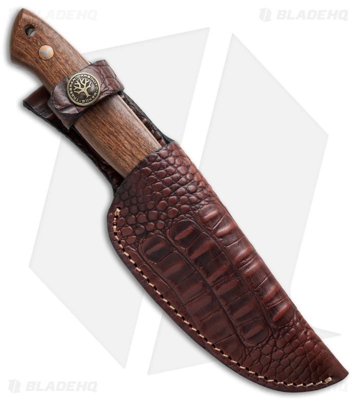 Boker Arbolito Dano Fixed Blade Knife Guayacan Wood (4" Satin) 02BA325G