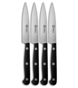 Boker Arbolito 4-Piece Steak Knife Set Black