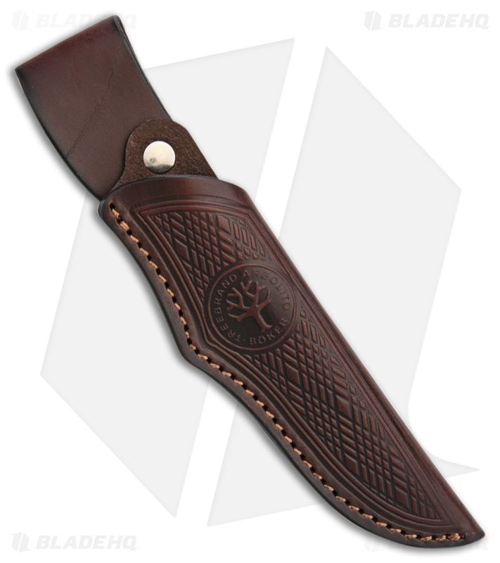 Boker Arbolito Hunter Fixed Blade Knife Stag Horn (3.75" Satin) 