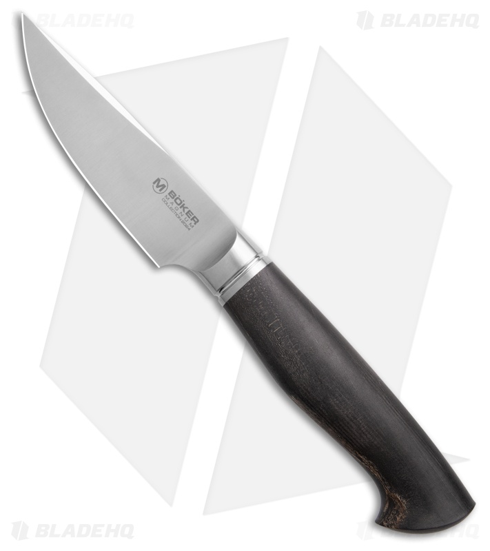 Boker Magnum Collection 2024 Fixed Blade Knife Maple Wood (4.13" Satin)
