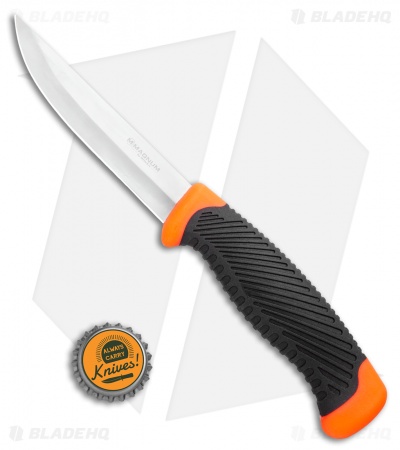 Boker Magnum Falun Fixed Blade Knife Black/Orange (4" Satin) 