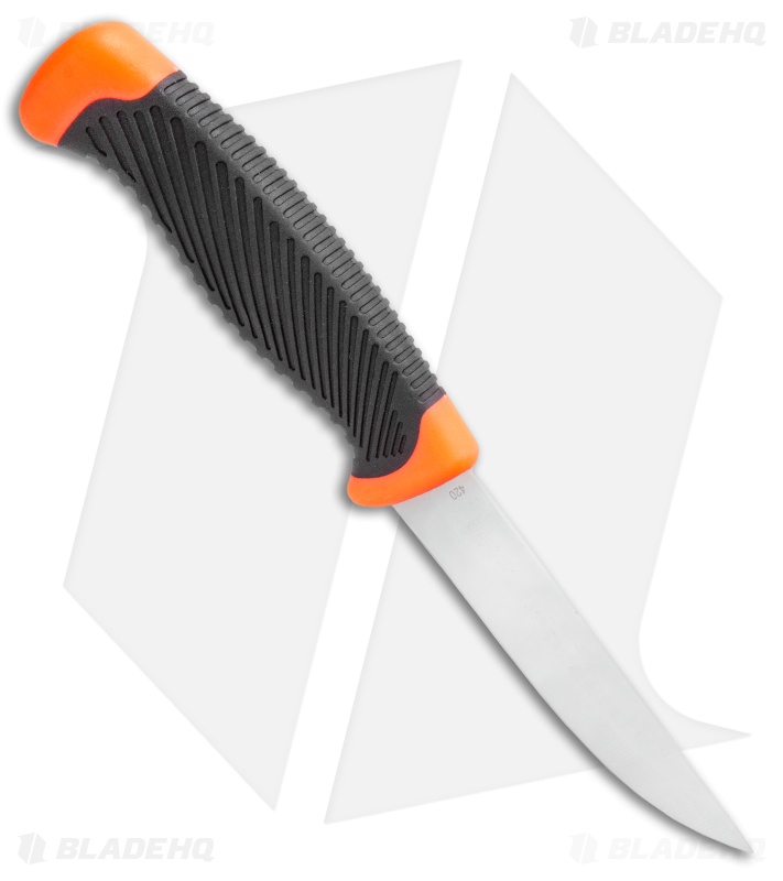 Boker Magnum Falun Fixed Blade Knife Black/Orange (4" Satin) 