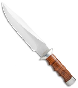 Boker Magnum Giant Bowie Fixed Blade Knife (8.125" Satin Plain) 02MB565