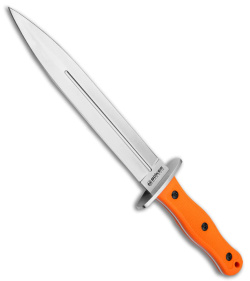 Boker Magnum HL Boar Dagger Fixed Blade Knife Orange TPR  (9.01" 440C)  02RY807
