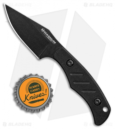 Boker Magnum Nano Neck Bowie Knife (2.25" Black) 02MB202