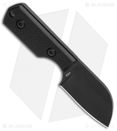 Boker Magnum Neck Santoku Fixed Blade Knife (1.625" Black) 02MB203