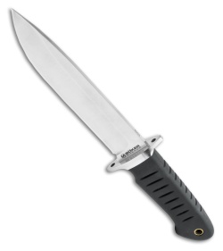 Boker Magnum Sledgedog Fixed Blade Knife Black Polymer (6.69" Satin)