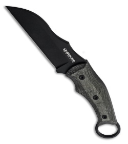 Boker Magnum Straight Wharncliffe Karambit Knife Black Micarta (3.8" Black)