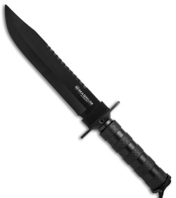 Boker Magnum Survivalist Fixed Blade Knife (8.5" Black) 02MB935