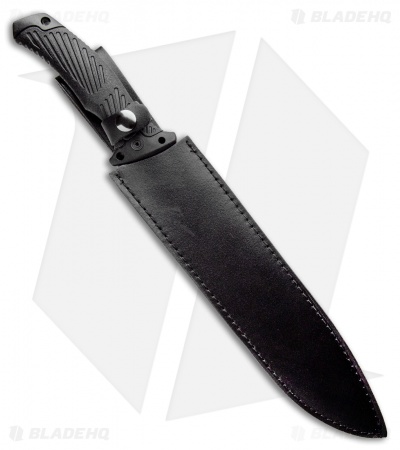 Boker Magnum Trojan Fixed Blade Knife Black (10.13" Black) 
