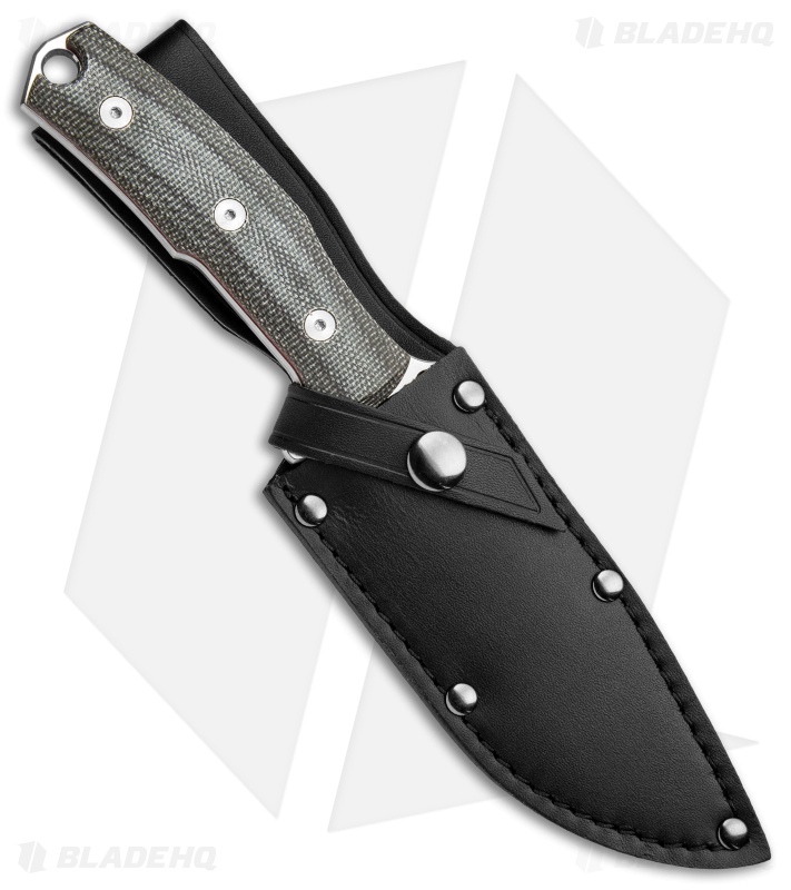 Boker Magnum Vox 2021 Collection Fixed Blade Knife Black Micarta (5.3" Satin)