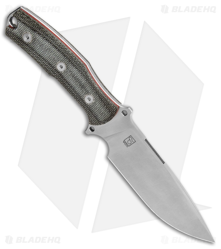 Boker Magnum Vox 2021 Collection Fixed Blade Knife Black Micarta (5.3" Satin)