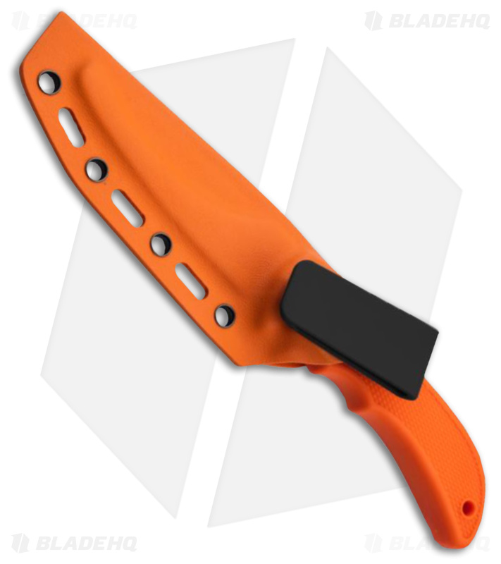 Boker HL Fixed Gutting Knife TPR Orange (3.5" Satin) 09RY801