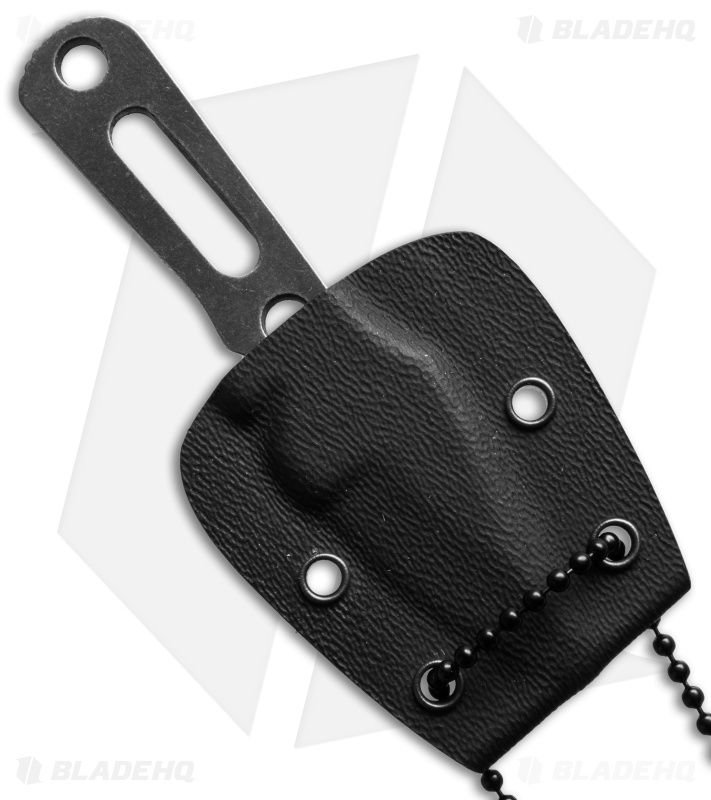 Boker Magnum Lil Friend Arrowhead Fixed Blade Knife (1.34" Black) 02SC754