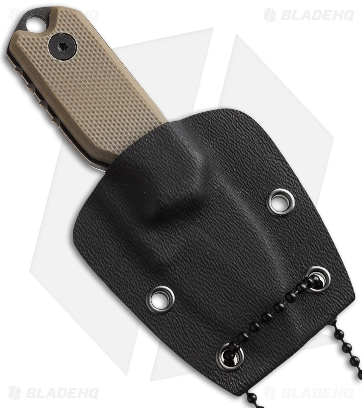 Boker Plus LI'L Friend Micro Neck Knife (1.375" Black) 02BP0012