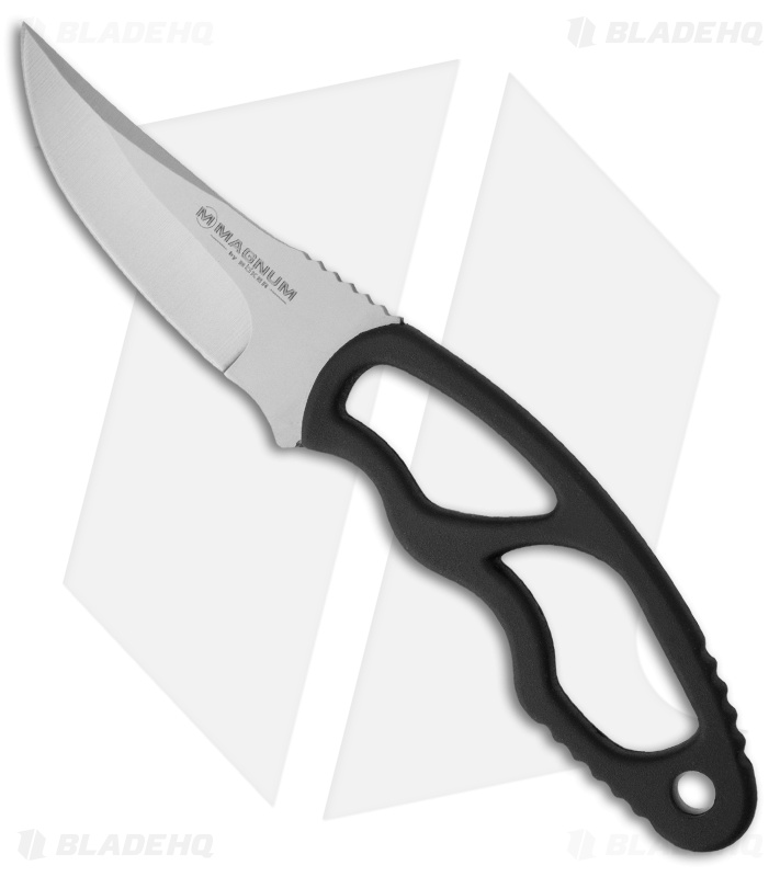 Boker Magnum Neck Flash Fixed Blade Knife (2.9" Satin) 02MB210