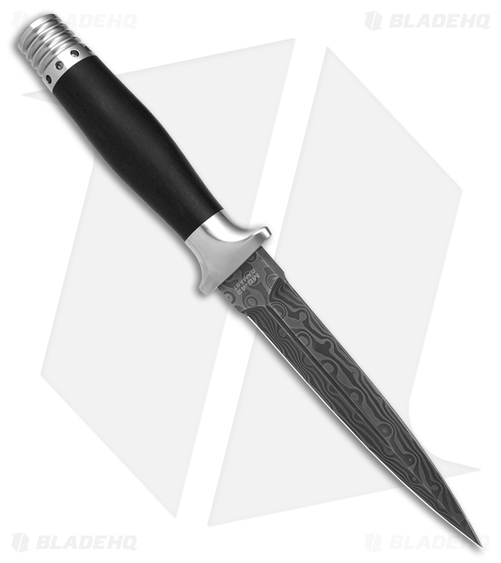 Boker MG-42 Damast Dagger Fixed Blade Knife (5" Damascus) 121506DAM