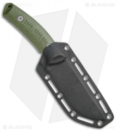 Boker Plus Blacklist Fixed Blade Knife OD Green (4.875" Stonewash) 02BO007