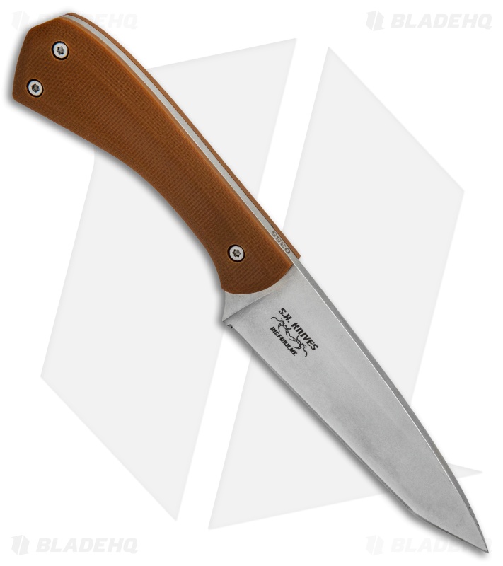 Boker Plus GoBag Fixed Blade Knife Brown G-10 (3.6" Satin) 02BO009