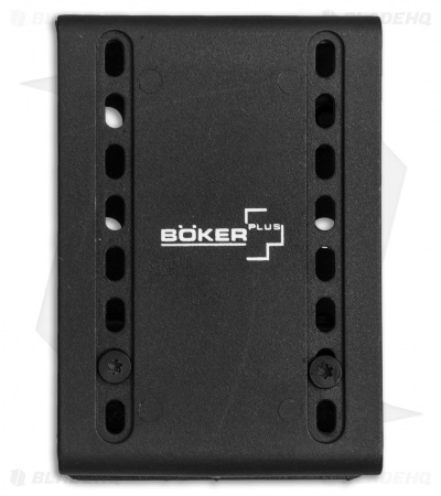 Boker Plus Bushcraft Kormoran Fixed Blade Knife (4.6" Black Stonewash) 02BO381