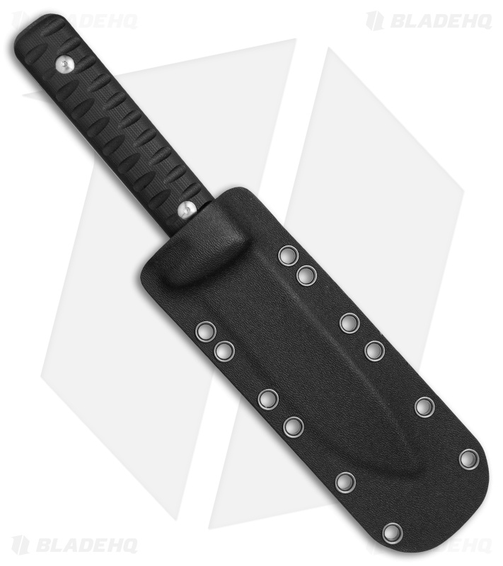 Boker Plus Bushcraft Kormoran Fixed Blade Knife (4.6" Black Stonewash) 02BO381