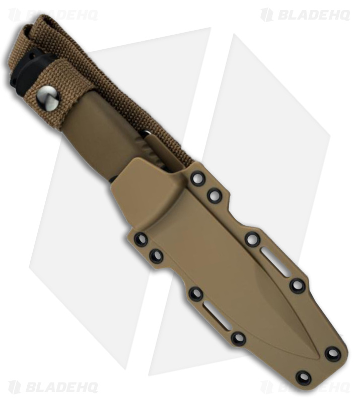 Boker Plus Desert Man Fixed Blade Knife Black PP+Glass Fiber (4.3" Black)02BO083