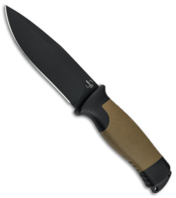 Boker Plus Desert Man Fixed Blade Knife Black PP+Glass Fiber (4.3" Black)02BO083