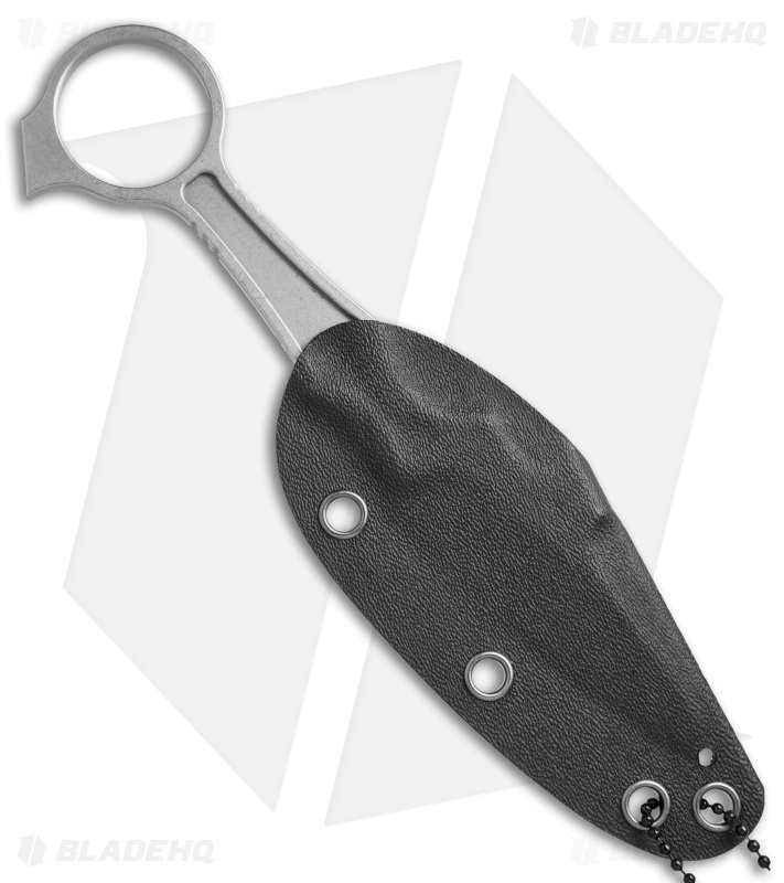  Boker Plus GITFO Urbanovsky Fixed Blade Neck Knife (3" Stonewash) 02BO057