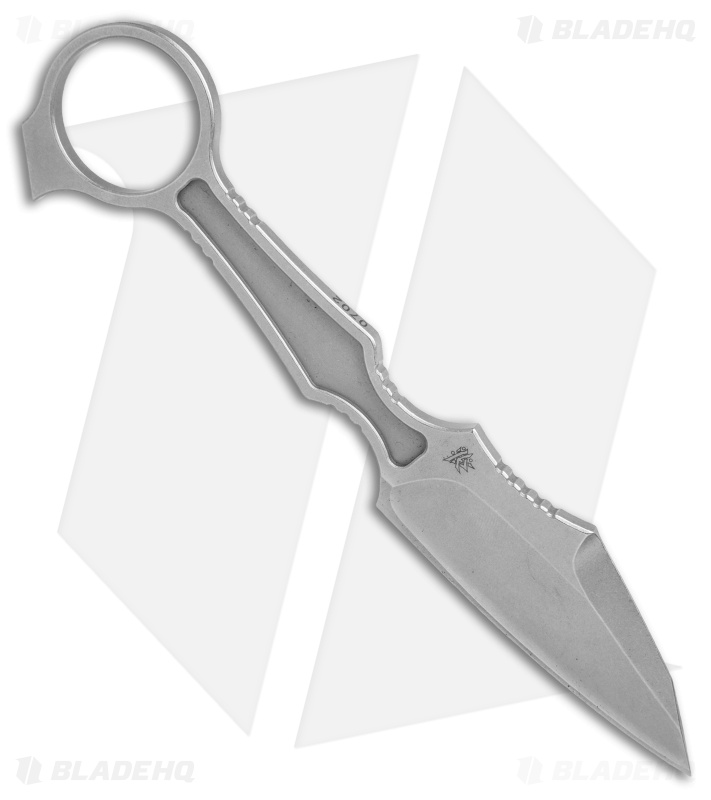  Boker Plus GITFO Urbanovsky Fixed Blade Neck Knife (3" Stonewash) 02BO057
