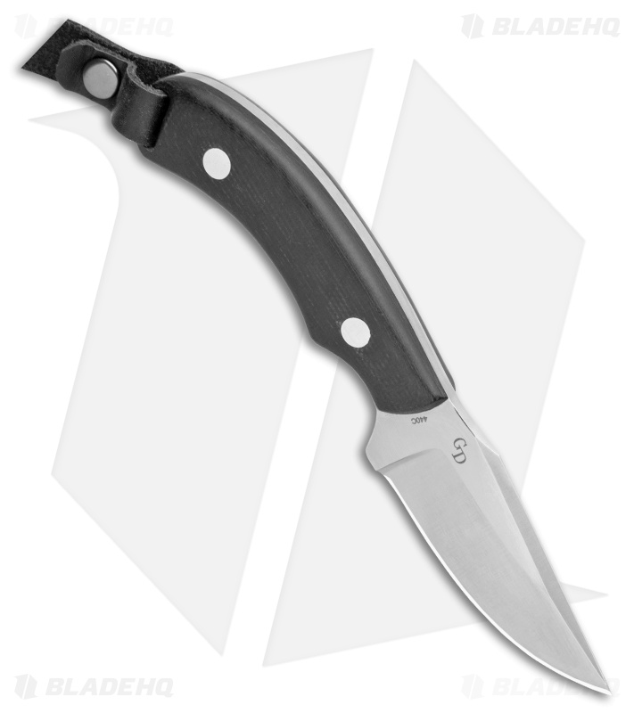 Boker Plus J-Bite Knife Fixed Blade Black G-10 (3.375" Satin) 02BO046