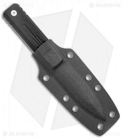 Boker Plus Omerta Dagger Fixed Blade Knife Black G-10 (3.9" Stonewash)