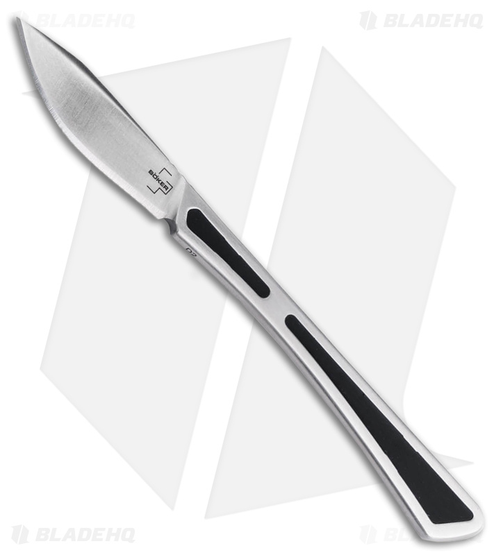 Boker Plus Scalpel Fixed Blade Knife Polished (1.6" Satin) 02BO072